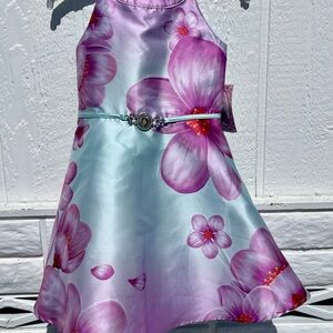 Disney Store Princess Mulan Flowers Fancy Dress for Girls NWT Size 9/10